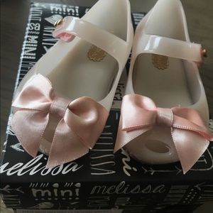 Mini Melissa Size 5 Toddler Shoes